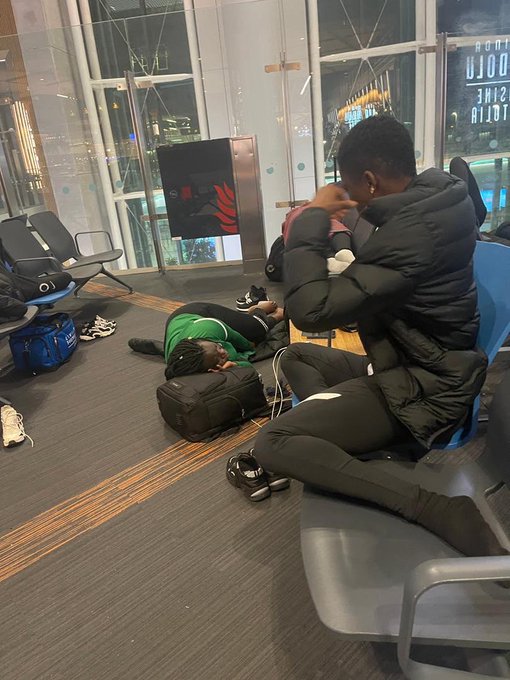 U20 WWC: Nigeria's Falconets sleep on floor, chairs at Turkish airport  after elimination - MyJoyOnline.com