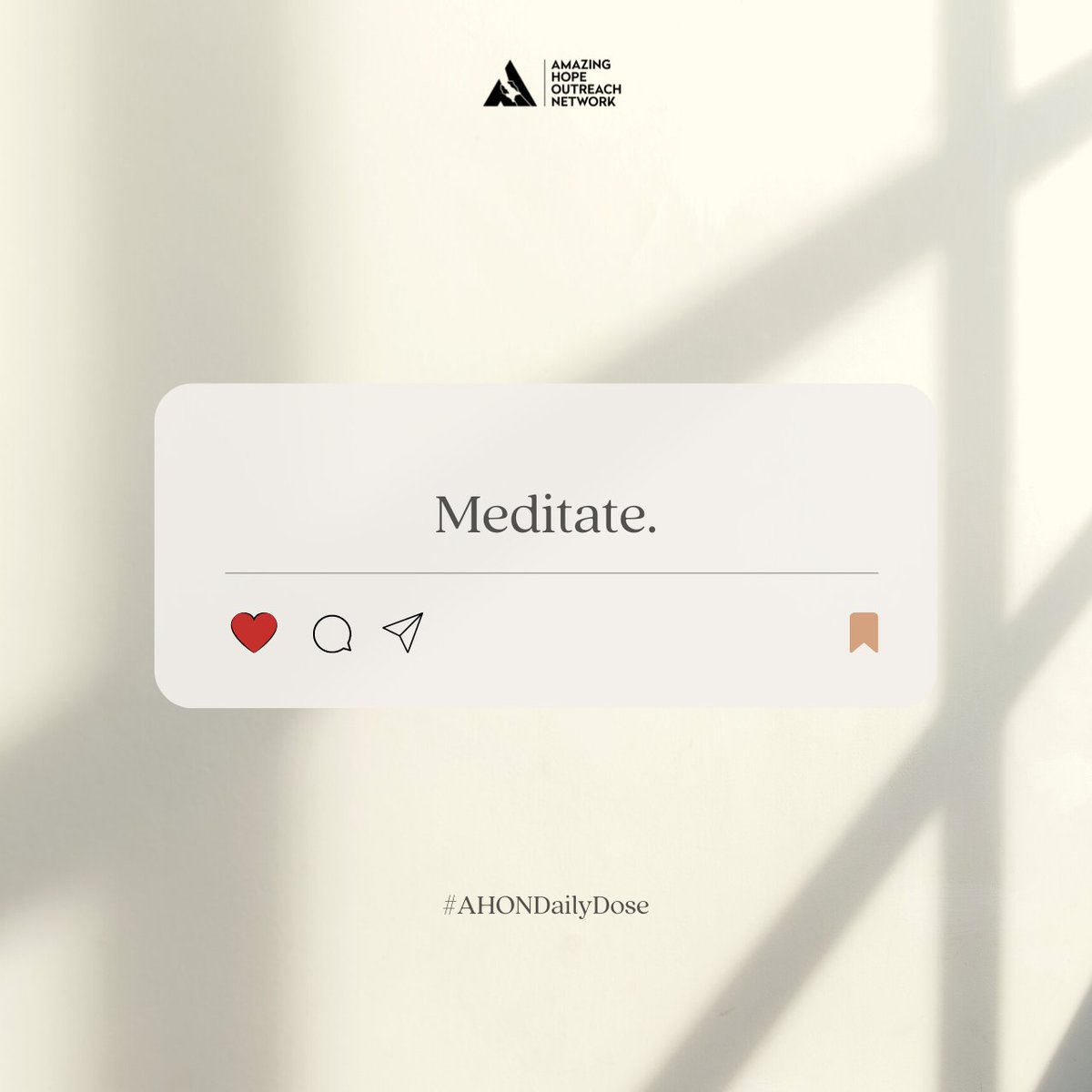 officialahonph's tweet photo. WHAT'S AN EFFECTIVE MORNING ROUTINE FOR YOU?

Meditation first thing in the morning is great because it can help you begin your day on a more centred, positive tone.

Source: https://t.co/C2TBhU7V8O https://t.co/36uJlYRF0B