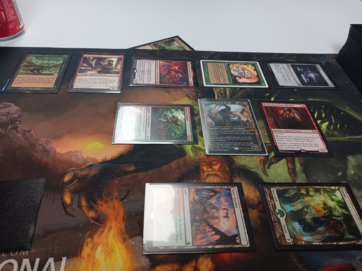 barlow_pup's tweet photo. This game was so gooood, a literal nail biter for my opponents and I. Applying the beatdown vs Zur and Kess felt amazing, and got to show my high-power playgroup the power of aggro hatebears.
#cedh #MagicTheGathering #edh #commander #Jetmir https://t.co/z4ILxxfAsZ
