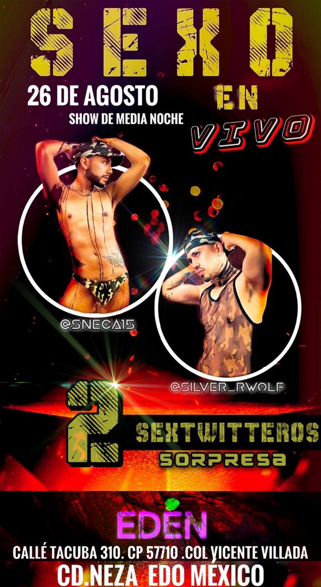 eden_neza's tweet photo. @Castaed79624942 @Funny_MXXX @DADDYSSENIOR @Baronpiso21 @xtasisMensClub @EncuentroGayMty @PORNO_GAY_CDMX @HotelMazatlan_ @cabroncito94 https://t.co/nuP3XfB7BE