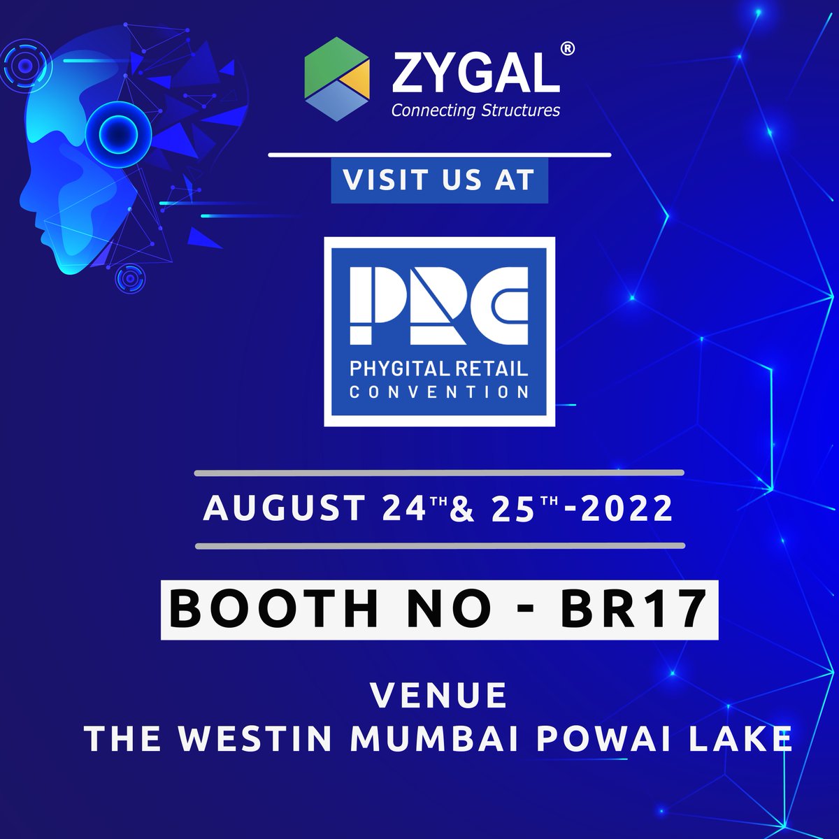 IndiaZygal's tweet photo. Visit us at the Phygital Retail Convention 2022. Lets Meet and Explore 

#PCR2022 #retail #fashionretail #phygitalretailconvention https://t.co/348GqBaU47
