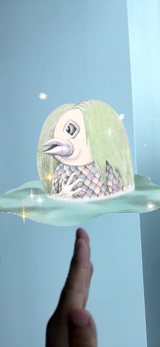 妖怪ARカメラたのちい #水木しげるの妖怪百鬼夜行展 