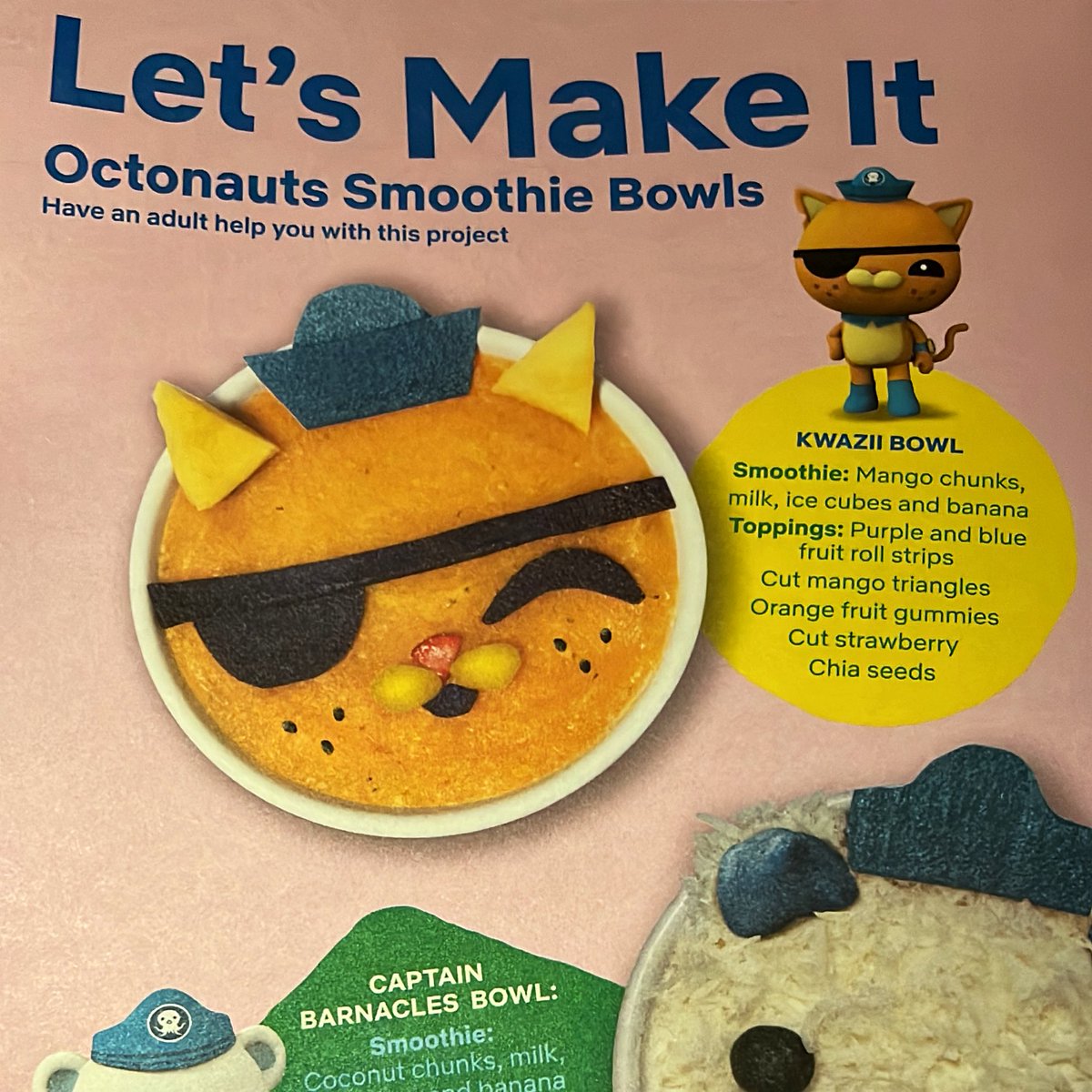 derekeb's tweet photo. BRB. Going to make a Kwazii bowl. Another great edition of @netflixfamily’s #NetflixJr Magazine! https://t.co/TIPnjF1sn2