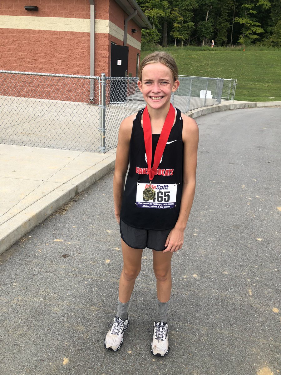 First Middle School XC race , first W!multi-sport athlete 🏇🏀🥎