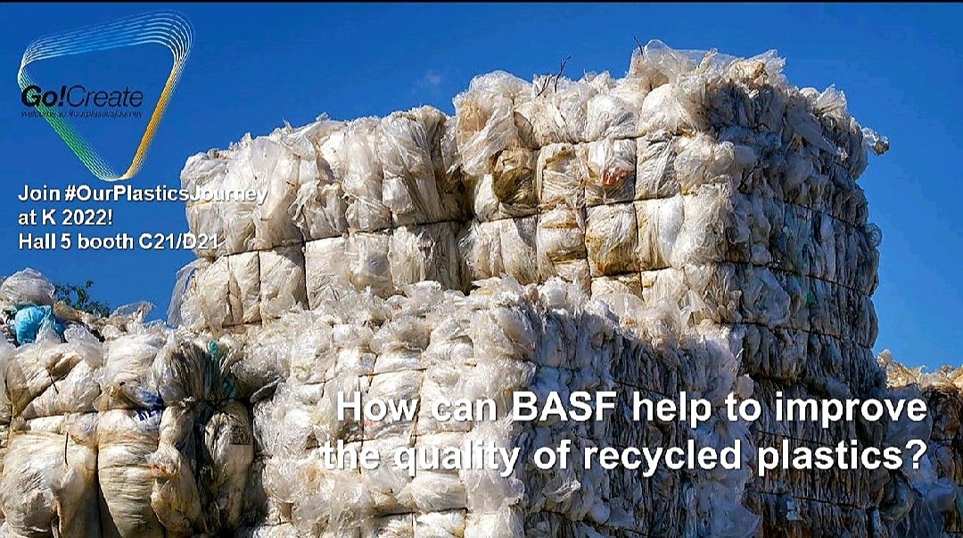 Ali_AlJurdabi's tweet photo. We need more #plastics #recycling

Be prepared for another #lifecycle. Visit @BASF at K, talk to us about #IrgaCycle &amp; join #OurPlasticsJourney #Sustainable future together!  #GoCreateBASF #VALERAS #circularplastics #circulareconomy
Newsletter from @BASF (https://t.co/x6e4kvQN0m) https://t.co/MtYWZfyOy9