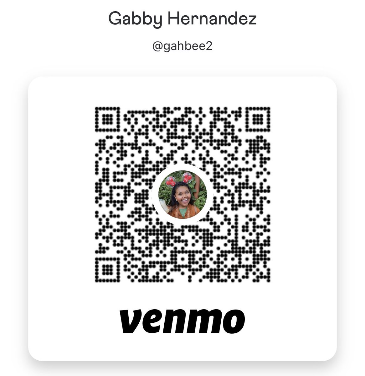 gahbee2's tweet photo. @Venmo @gahbee2 #venmome https://t.co/FVf34AvItz