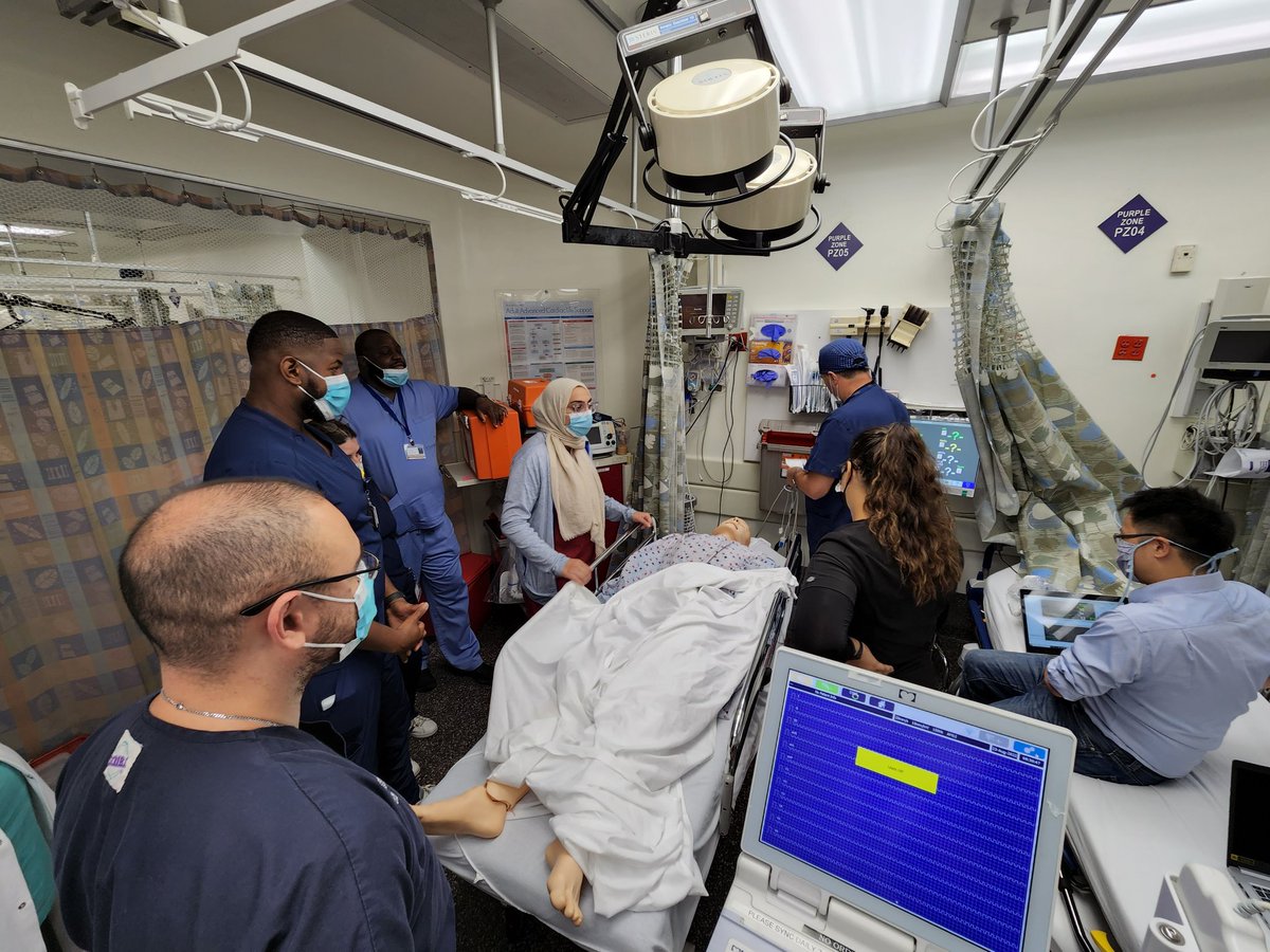 MSingh_MD's tweet photo. @To_Simulate designing this month's #NorthCentralBronx monthly Emergency Department #InSituSimulation with a case of CHF exacerbation requiring timely management #DeliberatePractice #SimulationSavesLives #teamworkmakesthedreamwork https://t.co/pBCxJMY61s