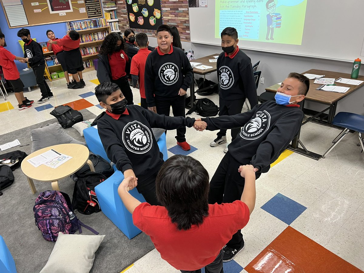 JayProano's tweet photo. As we begin getting into the work of the #school year, lots of #focus is required. How do we keep them focused? With @KaganOnline #silly #sports #BrainBreaks .  Also, great to hear #laughter in the room! https://t.co/72NmVEcZ4w