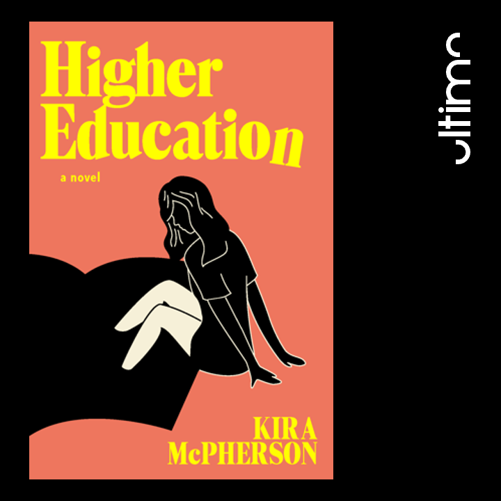 cover reveal!🎓 🏫⁠ Higher Education is a whip-smart, funny exploration of identity, intellectualism and class from @mcpherk, an exciting new voice in Australian literary fiction. Our thanks as always for yet another stunning cover from Akiko Chan. February 2023. ⁠