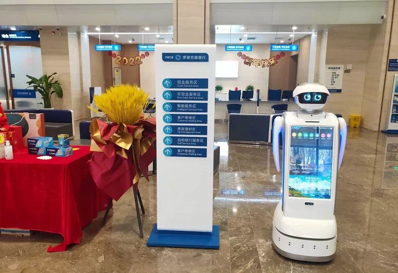 JerryWa65429814's tweet image. iBen Robot is based on a new generation of artificial intelligence, Taking intelligent service robot as carrier, For banks, government affairs, airports and other halls. Realize an efficient, intelligent and harmonious management mode #ibenrobot #robotics #servicerobot #AI