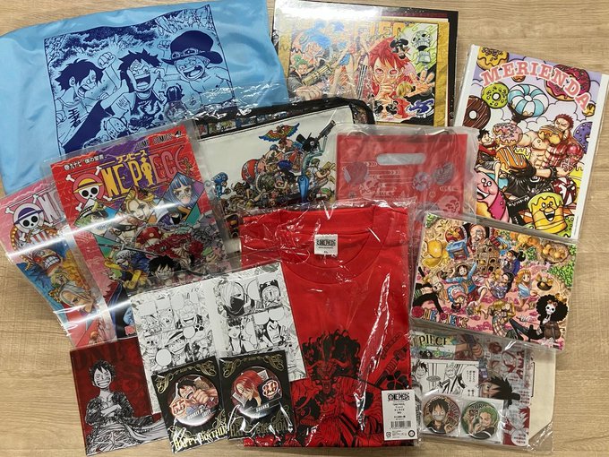 Jump Shop公式twitterフォローrtキャンペーン 原作グッズ詰め合わせセット ワンピース総合まとめサイト