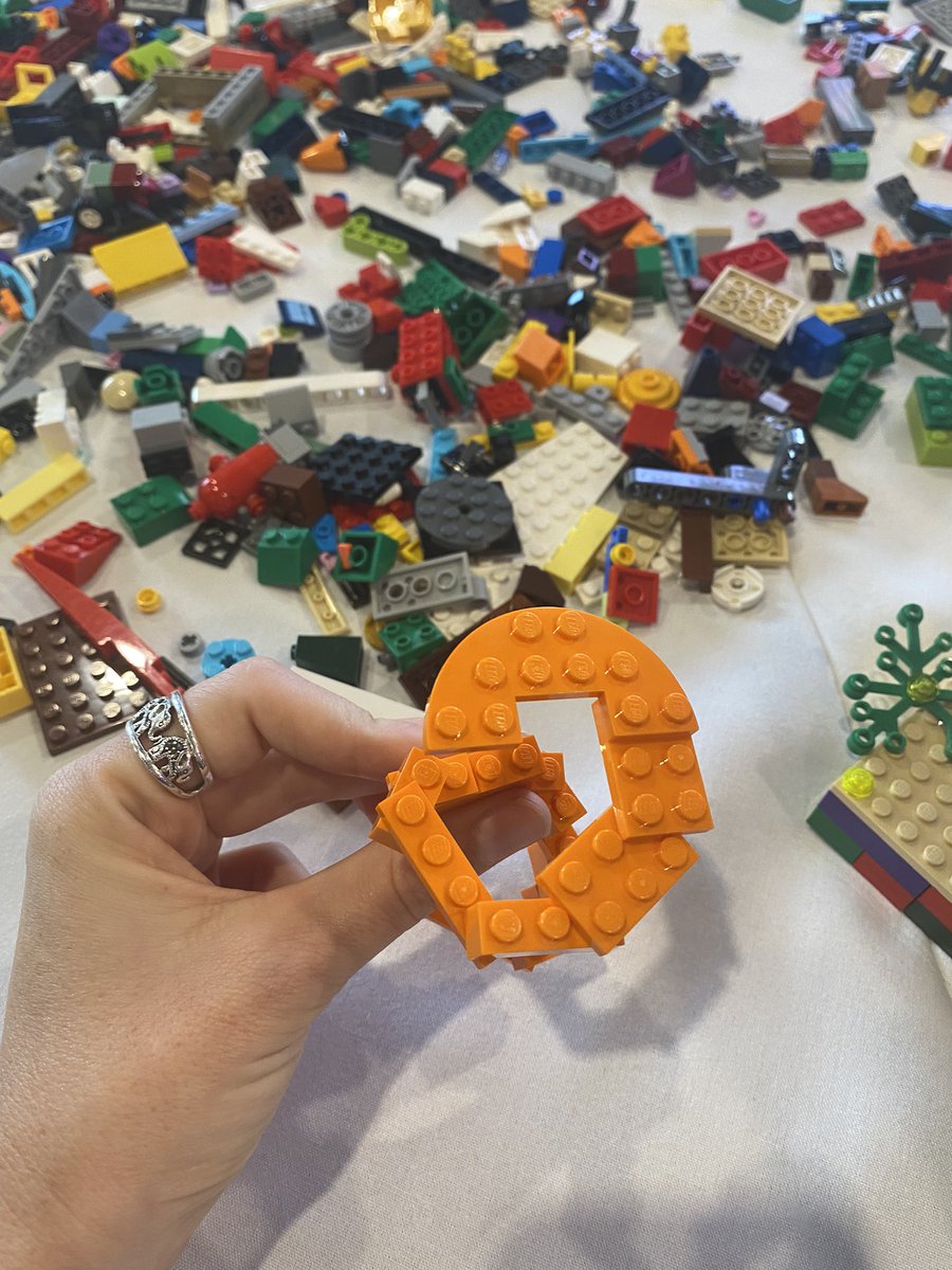 ClareReidWriter's tweet photo. Play at #stateofsocial22 with @raynesgoldie . I call this creation, flow state 🍊🧡 #superconnect https://t.co/N6EeraUDfP