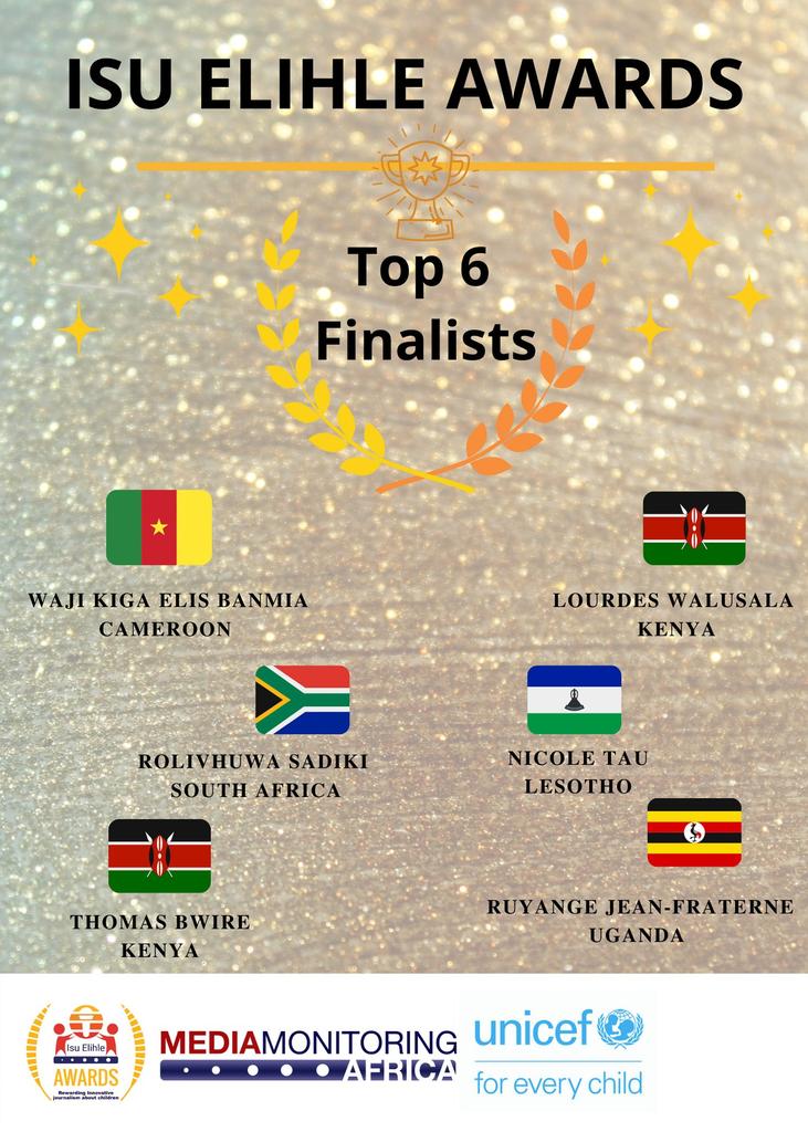 AMWIK's tweet photo. We wish you all the best @LourdesWalusala and @thomasbwire at the #IsuElihleAwards2022. Keep flying the Kenyan flag 🇰🇪 high!  @HabariKibra  @vwgrs @MediaMattersZA @kbcenglish  @UNICEFKenya @Judiekaberia @tnabusoba https://t.co/GPt3wi4LJ5