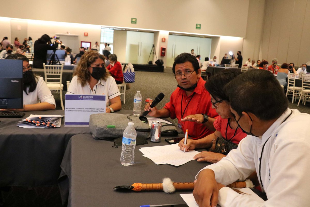IEPACYucatan's tweet photo. En el día 1 de #Participa Foro de ciudadanía y democracia participativa, ciudadanas 🙋🏻‍♀️ y ciudadanos 🙋🏾 aportaron sus ideas y propuestas sobre las necesidades ciudadanas para fortalecer y garantizar la participación en los asuntos públicos del Estado
🧵... https://t.co/sE2eIEyYaV