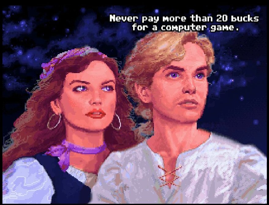 lucasartsfans's tweet photo. In 1990 dollars, #ReturnToMonkeyIsland costs $11.02. You have the green light from Guybrush. https://t.co/bcVGMaKmPn