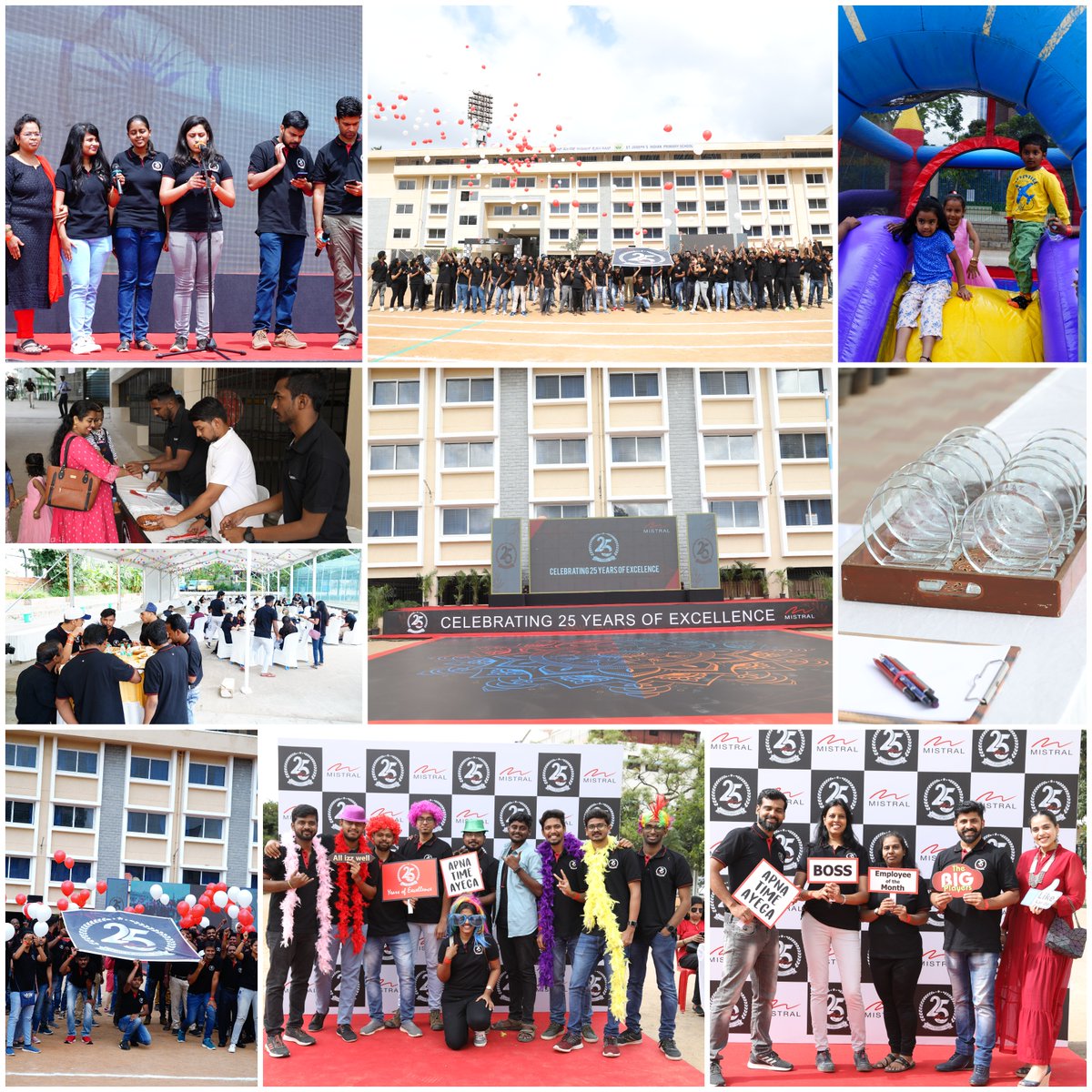 MistralSoln's tweet photo. As a part of the Silver Jubilee Celebrations, Mistral organized a fun-filled Mistral Family Carnival on Sunday, August 21, 2022.
#SilverJubileeCelebration #25YearsofMistral #MistralSolutions https://t.co/duap5EVfjt