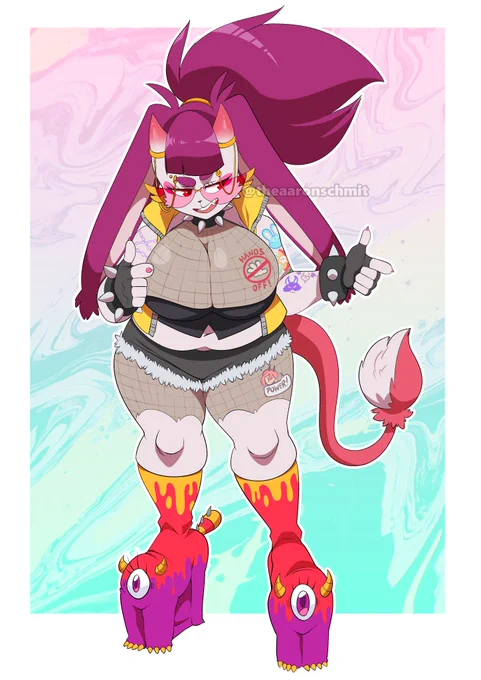  "I'm totally not a furry."My recent OC' 