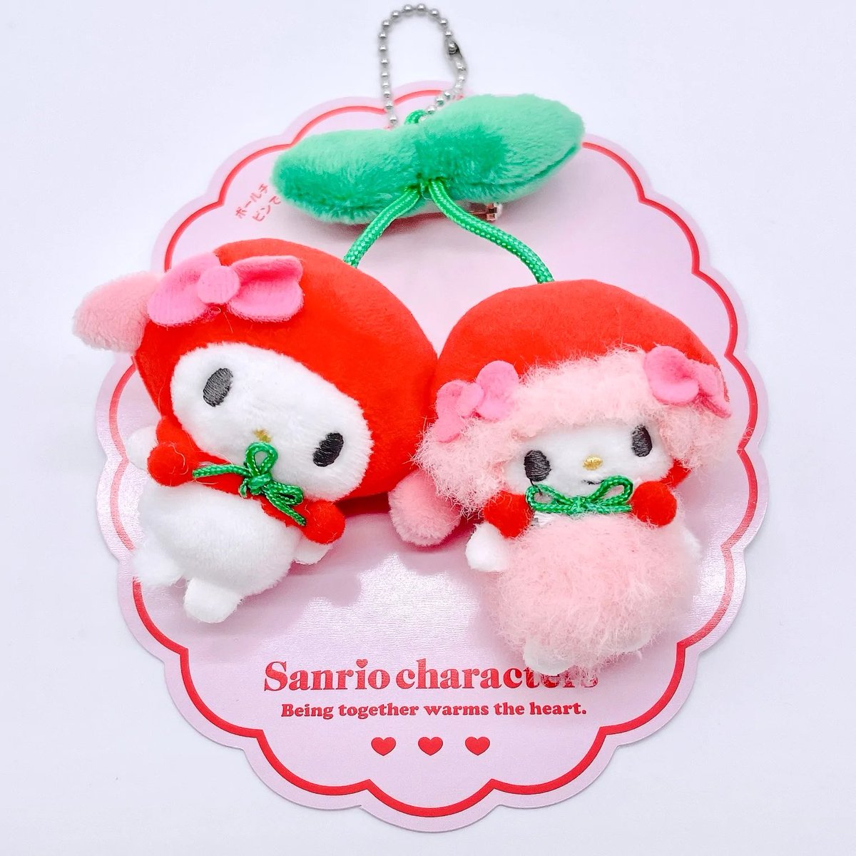this my melody and my sweet piano cherry keychain is the most adorable thing i’ve ever seen..