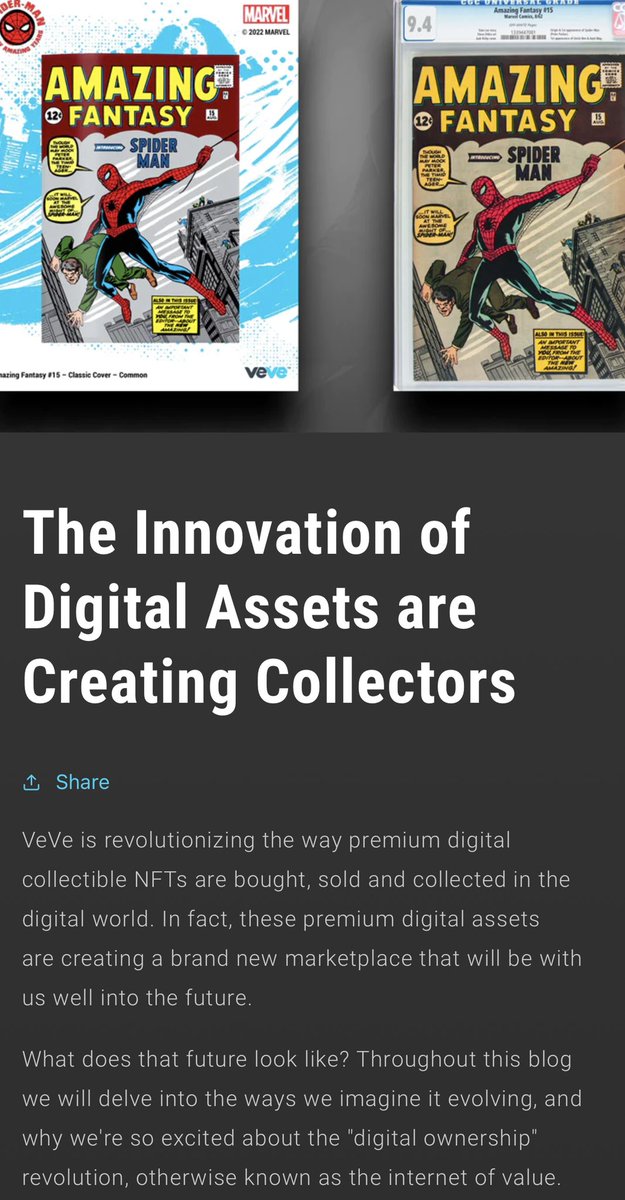 Introducing your newest resource for learning about digital assets and their significance, The Drop Chronicle!

Launching next month will be a full-form blog ft. information designed to help you understand digital ownership &amp; its future🫡

#VeVe #VeVeFam #NFTs #NFTCommunity