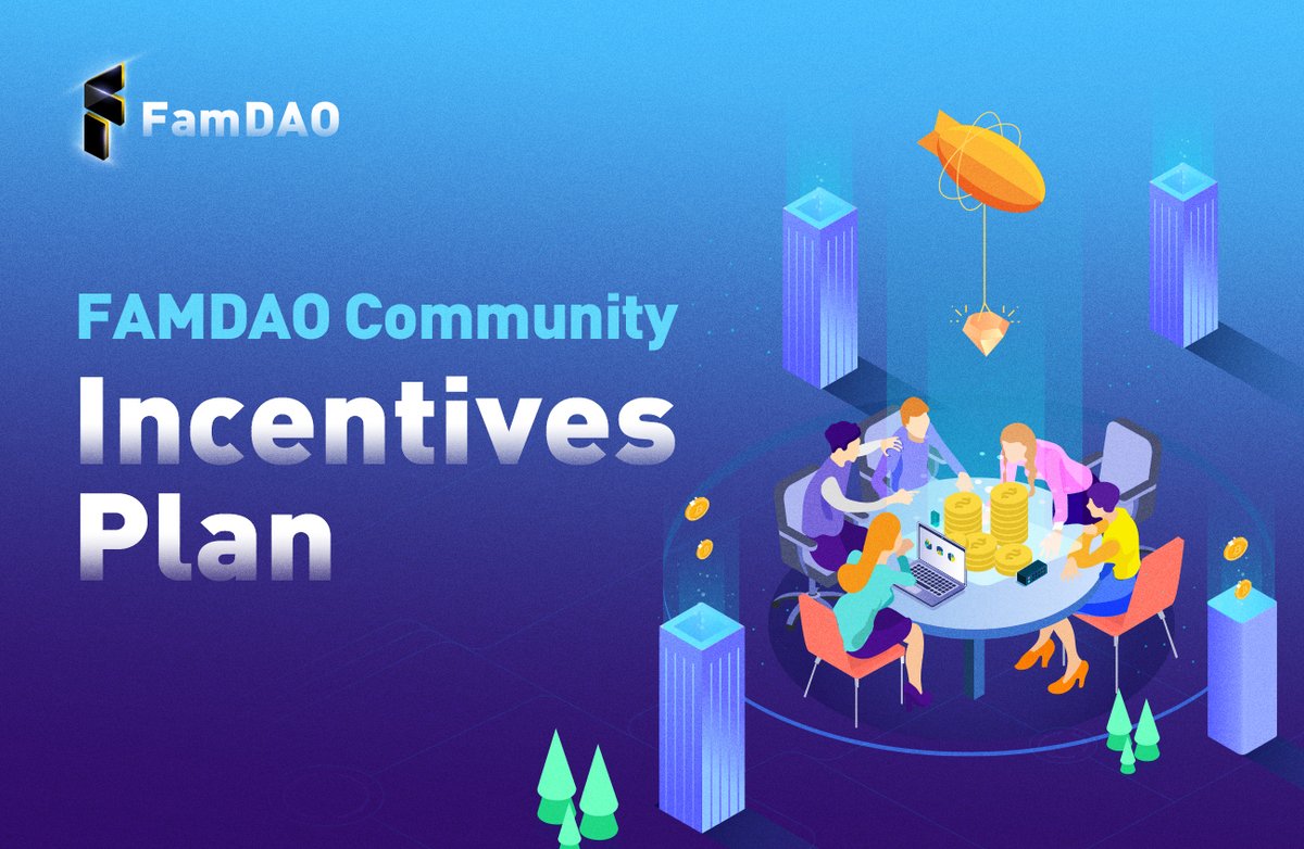FAM_DAO's tweet photo. The #FAMDAO Community Incentive Plan is officially started. Welcome to join us!
More and more people will join the FAMDAO's Communities in the future, let's build together and the more contribution you made, the more incentives you will get.
#DAO #BUIDL #CommunityIncentive https://t.co/h4hUh9c8RY