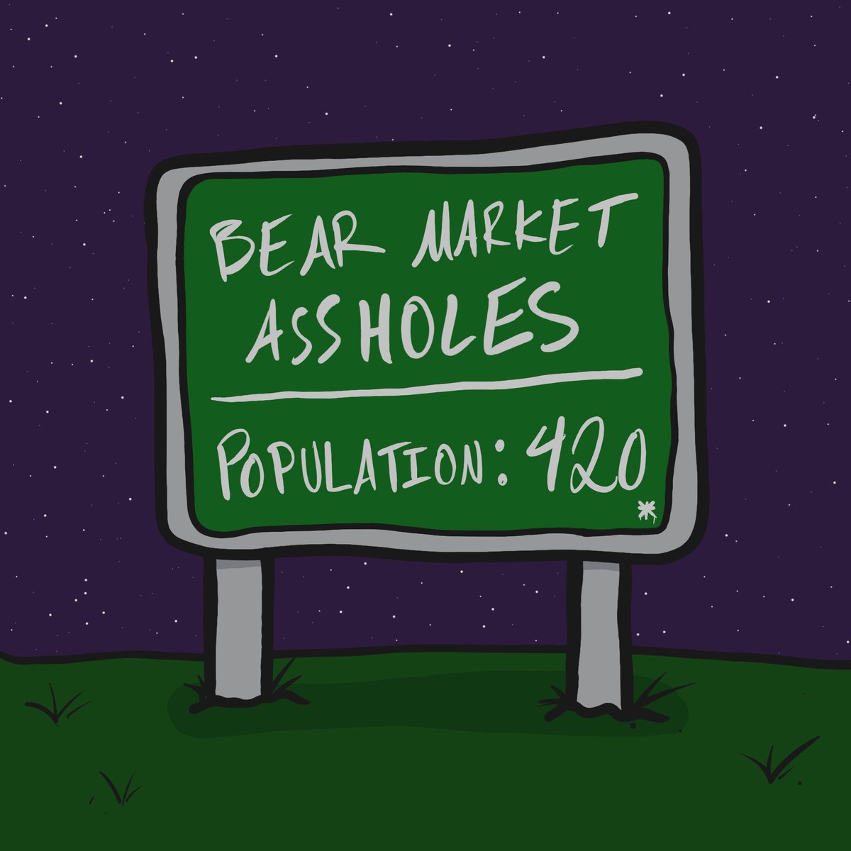 BMANFTs's tweet photo. Gn mf's, what a day! There is much to still accomplish, we have only just begun.

Get ready to witness organic growth in it's most beautiful and natural state. 

We will show you more when the time is right, until then meme 💩

nearly there...

#BMA #FreeMint #NFT #memes https://t.co/t7SrPXM5V7