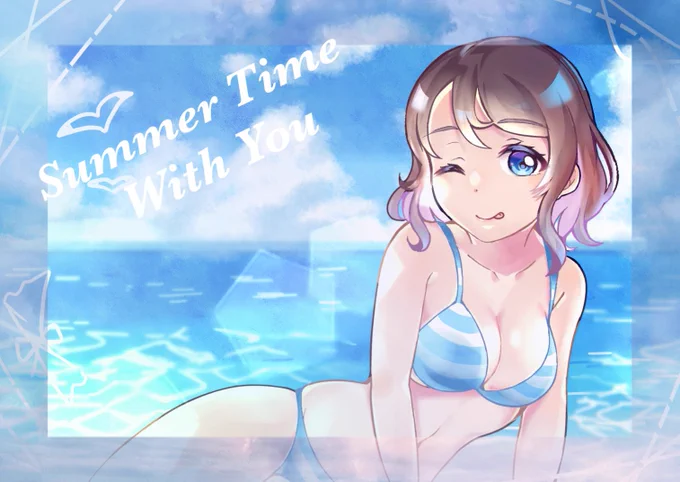 #lovelive 夏の終わりに…海行かない? 