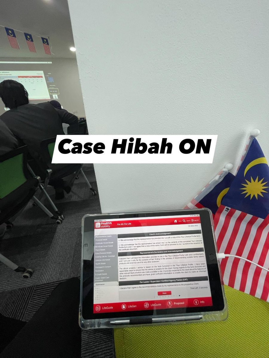 pokpeace's tweet photo. Case submission marathon today. Got 5 cases to submit now. Moga kita semua sentiasa dirahmati. Takaful Hibah on Promo. 

#HafizDoTakaful
#wearehiring https://t.co/7FZ2KSPNzh