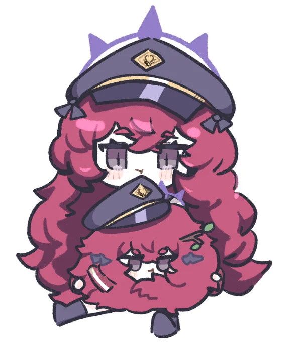 #ブルーアーカイブ#ブルアカ 이로하 털뭉치 이로하 