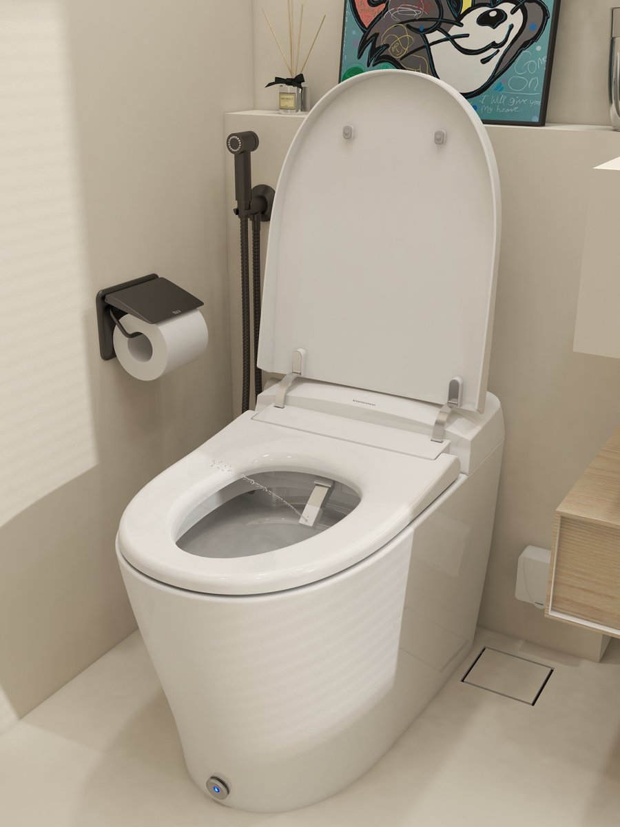VancocoBathroom's tweet photo. Good morning, hope you are all OK and well enjoying the beautiful sunshine.
@vancocobathroom
#toilet #smarttoilet #toiletseat #remotetoilet #moderntoilet #bathroomdesign #bathroom
#bathroominspiration #bathroomgoals #home #bathroomideas #luxurybathroom #interior #decor #life https://t.co/8a36VPt1LR
