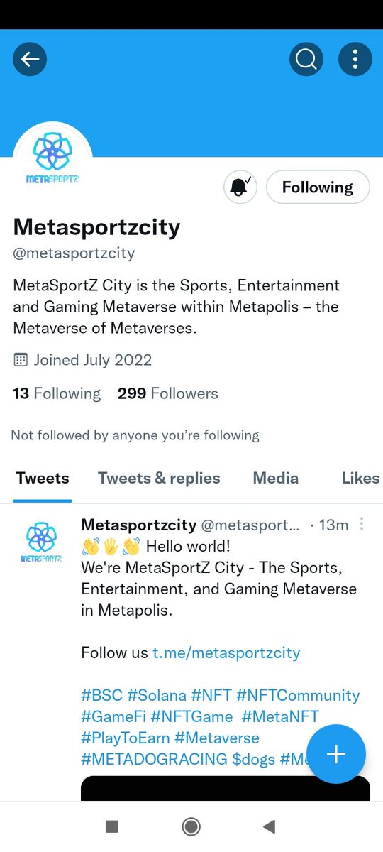 SoresoBigwin's tweet photo. @crypto_bearr @metasportzcity Done hoping 🙏 wish me luck 🤞 https://t.co/LvtruO3epV
