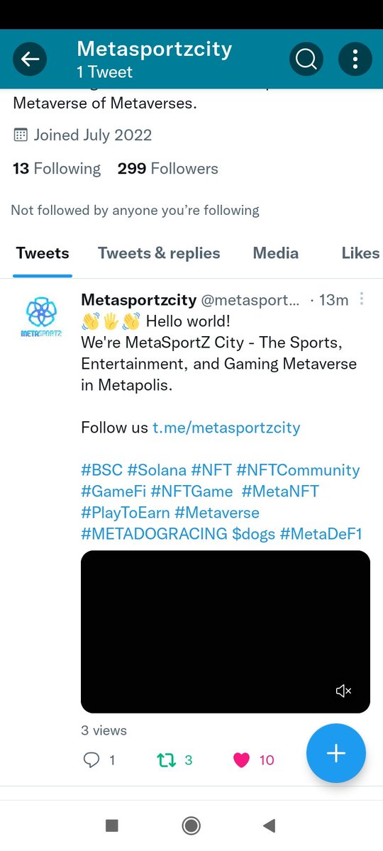 SoresoBigwin's tweet photo. @crypto_bearr @metasportzcity Done hoping 🙏 wish me luck 🤞 https://t.co/LvtruO3epV