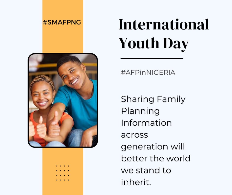 HafsatuAngo's tweet photo. Sharing Advance Family Planning Information across generation will better the world we stand to inherit.
#SMAFPNG #AFPinNigeria
#SMAFPNG
@GombeStateNG
@GovKaduna
@NigeriaGov
@NasarawaGovt
@PLSGov
@ProfOsinbajo
@AishaYesufu
@DrSaaki
@aminadorayi
@DolapoOsinbajo
@OGSG_Official https://t.co/nPRMvAjI5V