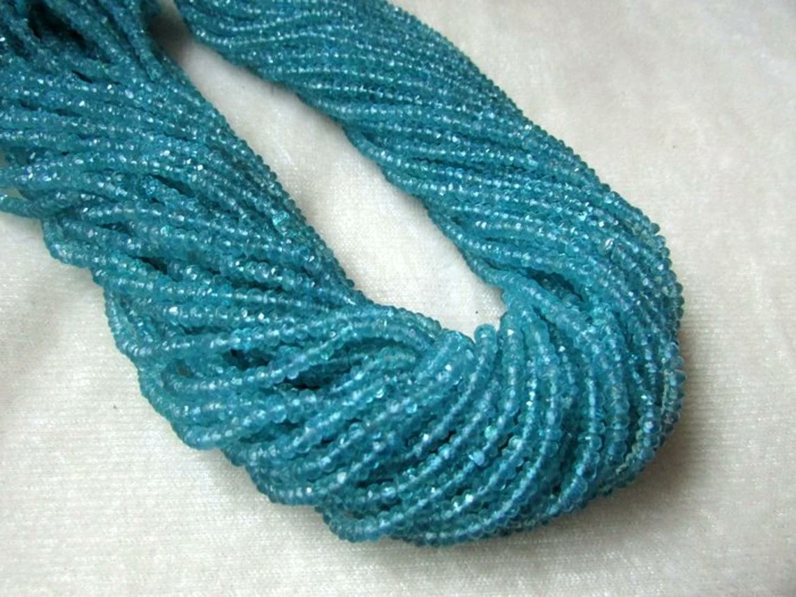 BhalaGaurang's tweet image. 3.5 mm 2 strings Natural Apatite Roundel Beads Faceted Micro Cut 13.50" inches BLUE apatite micro faceted cut beads apatite beads rondelle #microcut #Gemstone #stone #gemsonly #Faceted ##stones #online #selling #roundelbeads #apatite #colorblue #etsy #etsyseller