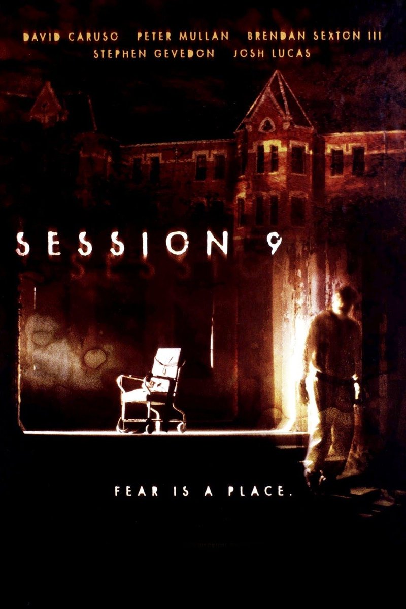 JCKillpack's tweet image. #Session9 is one of my all time favorite horror films. I feel like it's very unseen and very underrated. Check it out if you haven't seen it!