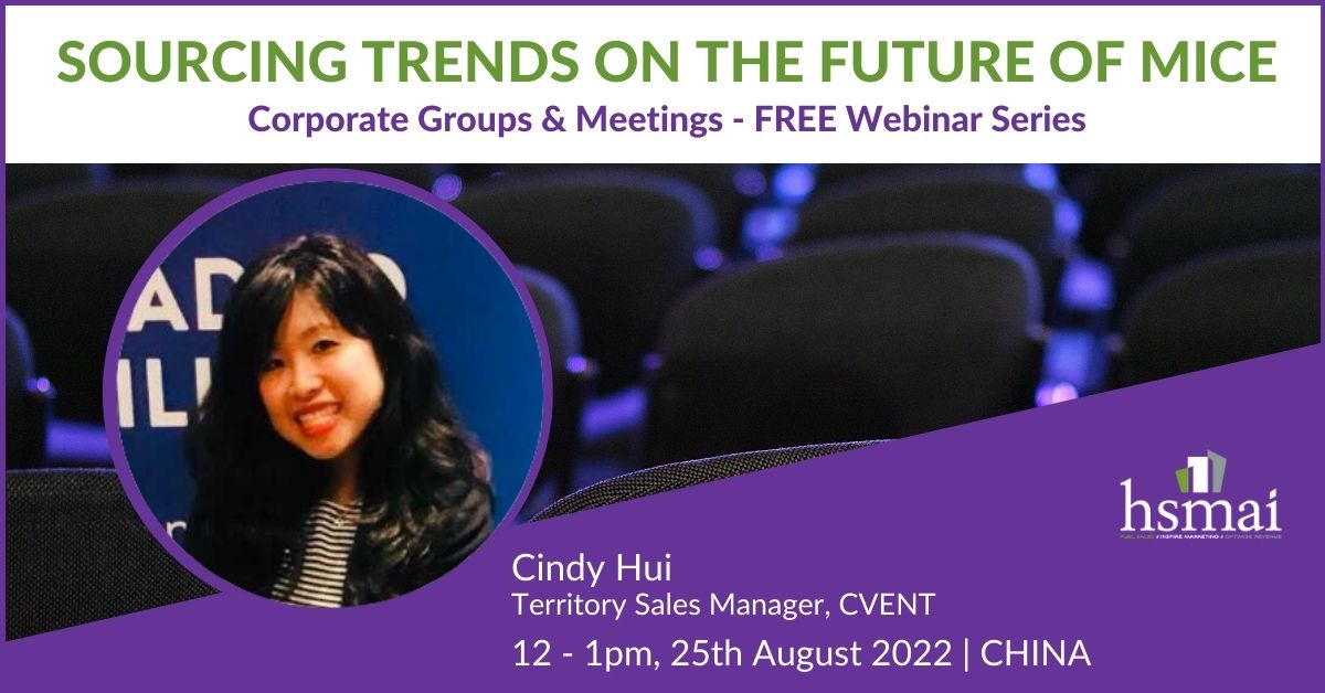 Let's hear from Cindy Hui on Sourcing trends in MICE business as meetings come back in hybrid and fully in-person events.

hsmaiasia.org/2022/06/27/sou…

#mice #miceindustry #china #chinabusiness #joinus #jointheconversation #future #mice #micetravel