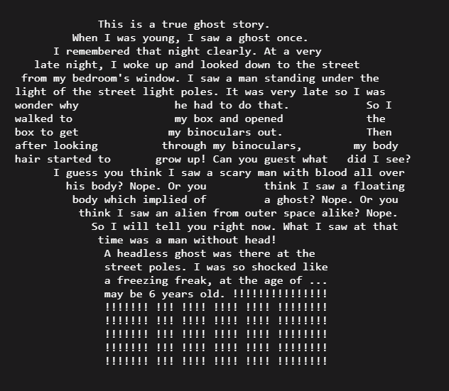 nhephex's tweet photo. #typedart new drop
#objkt >> https://t.co/vtnbGqlo2m
#typedart >> https://t.co/78zqKM9mBw
1 #tezos / 5 editions
#CleanNFT #scary #story #textnft #asciinft #nft #nftcommunity #nftcollector #tezoscommunity #nftcollector https://t.co/GHlJQmkHS5