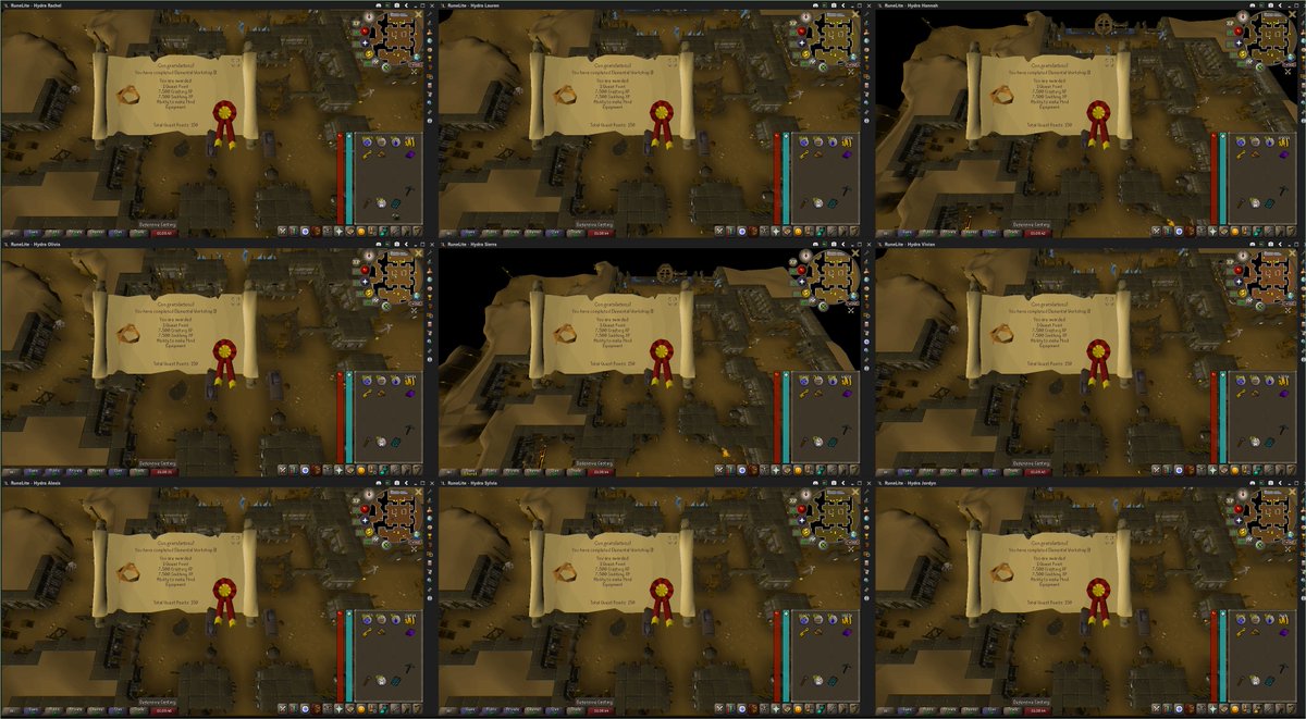 corsair curse, elemental workshop, a soul's bane, sea slug - just some easy quests to finish the night off with 🥰
#osrs #oldschoolrunescape #runescape