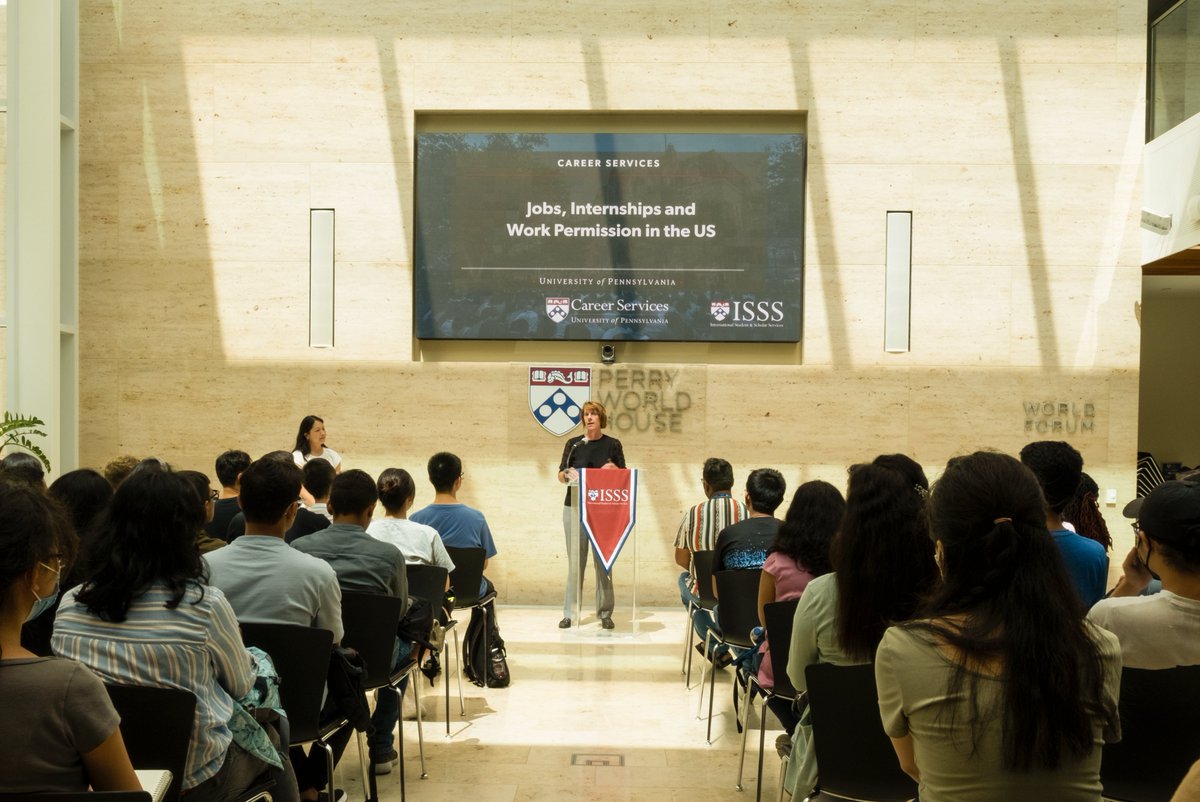 isss_penn's tweet photo. Adapt to Penn Today Workshops provide new international students with helpful tips on how to thrive at Penn in areas such as academics, social and cultural integration, health and well-being, and more. 
Our session 2 will be hosted at Perry World House on AUG 25, from 2-4pm https://t.co/bjSwHr4Mr9