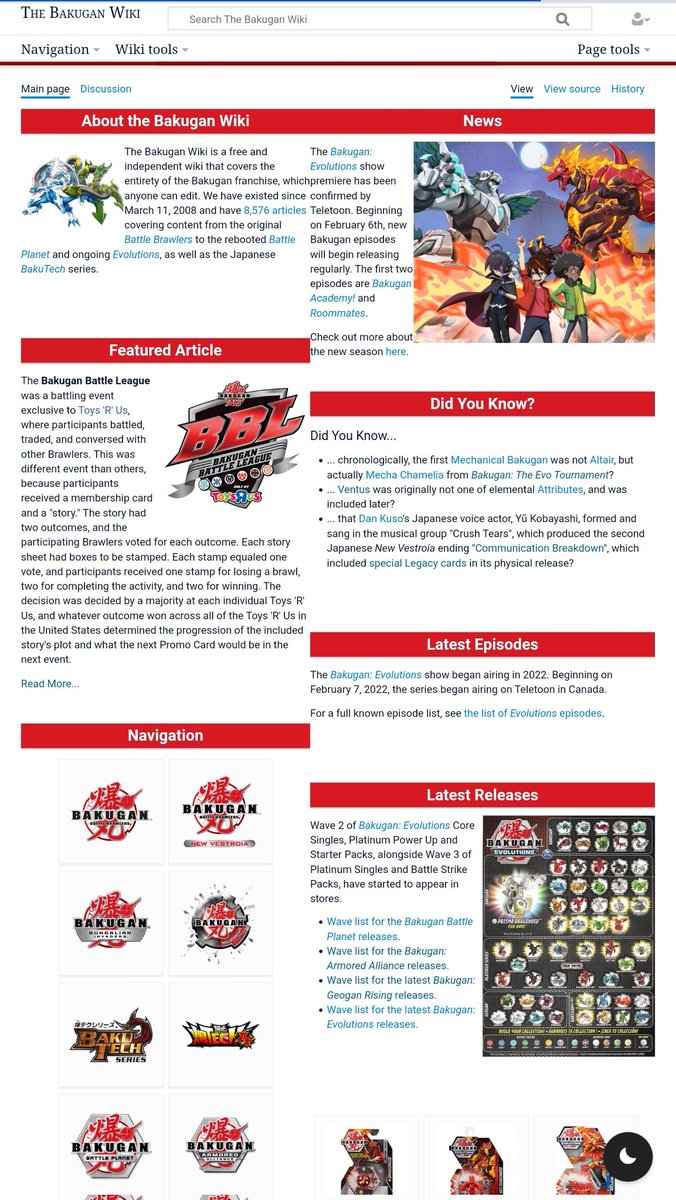 Baku Tech! Bakugan - Wikipedia