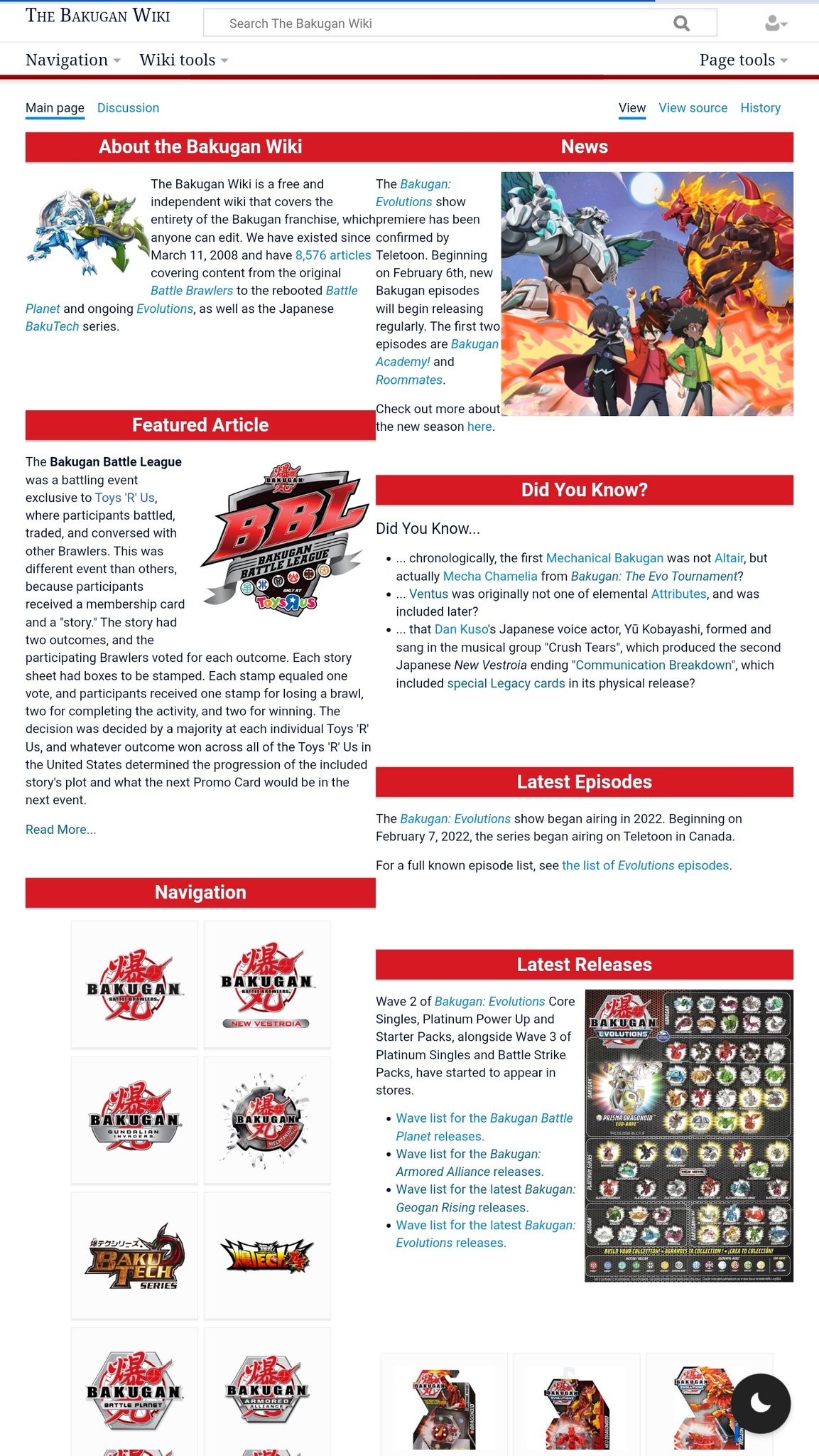 The Bakugan Wiki