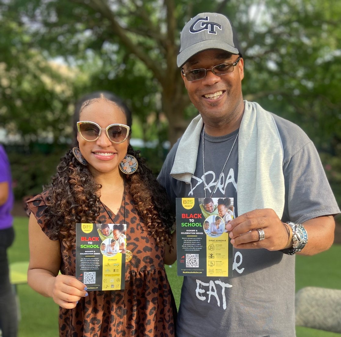 We love our ambassadors! Thank you for representing Black Education Station at the Pan African festival. #blackeducationstation #blacktoschool #BES