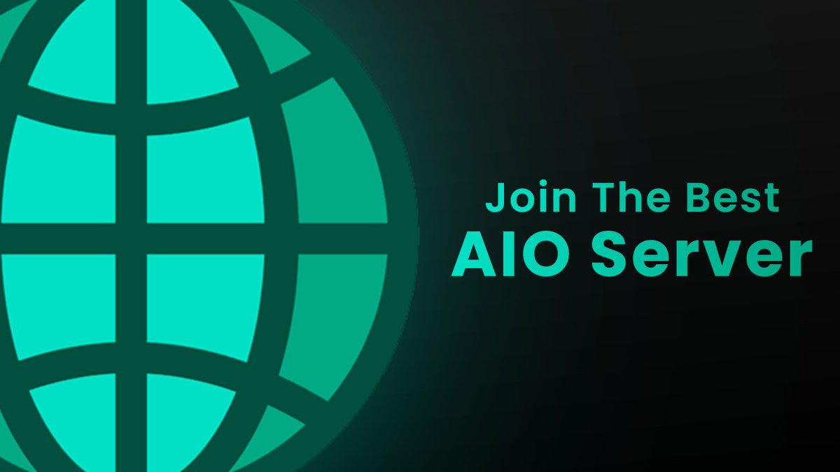 Join The Best AIO Server Now!

Discord:
discord.com/invite/hYSaCnF…

Website:
blizzaio.com

Dashboard:
dashboard.blizzaio.com