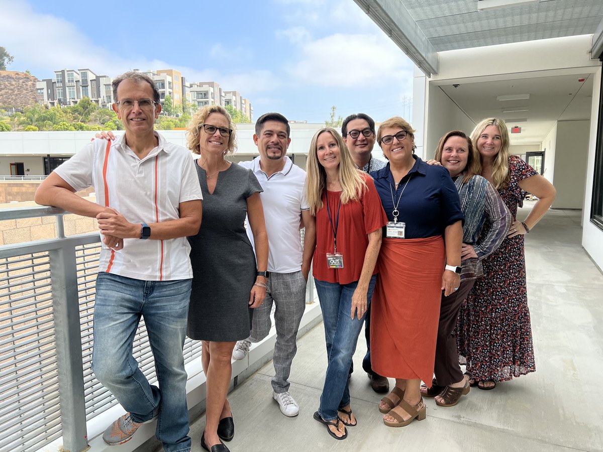The team was back together today. We can’t wait to suooort you this year. Much love SDUSD educators, from the Instructional Technology Deprtment.