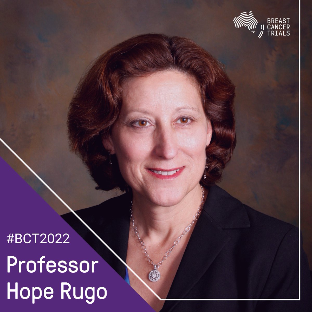 During BCT's 43rd ASM, we recorded interviews with International Guest Speakers on their research. @hoperugo is a Professor of Medicine in the Division of Hematology & Oncology. Click the link below to access our blog and podcast with Professor Hope Rugo. bit.ly/3QLe9zl