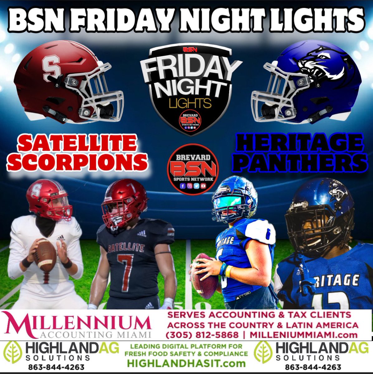 Alan Zlotorzynski (@zlotsports) on Twitter photo Triple header week 1 action on <a href="/SportsBrevard/">BrevardSportsNetwork</a> as the <a href="/SwarmGang/">Heritage Panthers FB</a> #HeritagePanthers host <a href="/ScorpFootball/">Satellite Football</a> …<a href="/coachbpalmer5/">Coach Palmer</a> <a href="/bluevonbismarck/">Robert J. Querry</a> & <a href="/321caleb/">Caleb Brown</a> on the call Triple header week 1 action on <a href="/SportsBrevard/">BrevardSportsNetwork</a> as the <a href="/SwarmGang/">Heritage Panthers FB</a> #HeritagePanthers host <a href="/ScorpFootball/">Satellite Football</a> …<a href="/coachbpalmer5/">Coach Palmer</a> <a href="/bluevonbismarck/">Robert J. Querry</a> & <a href="/321caleb/">Caleb Brown</a> on the call