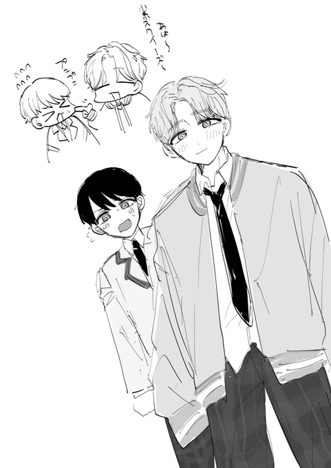 らくがき〜♂注意 