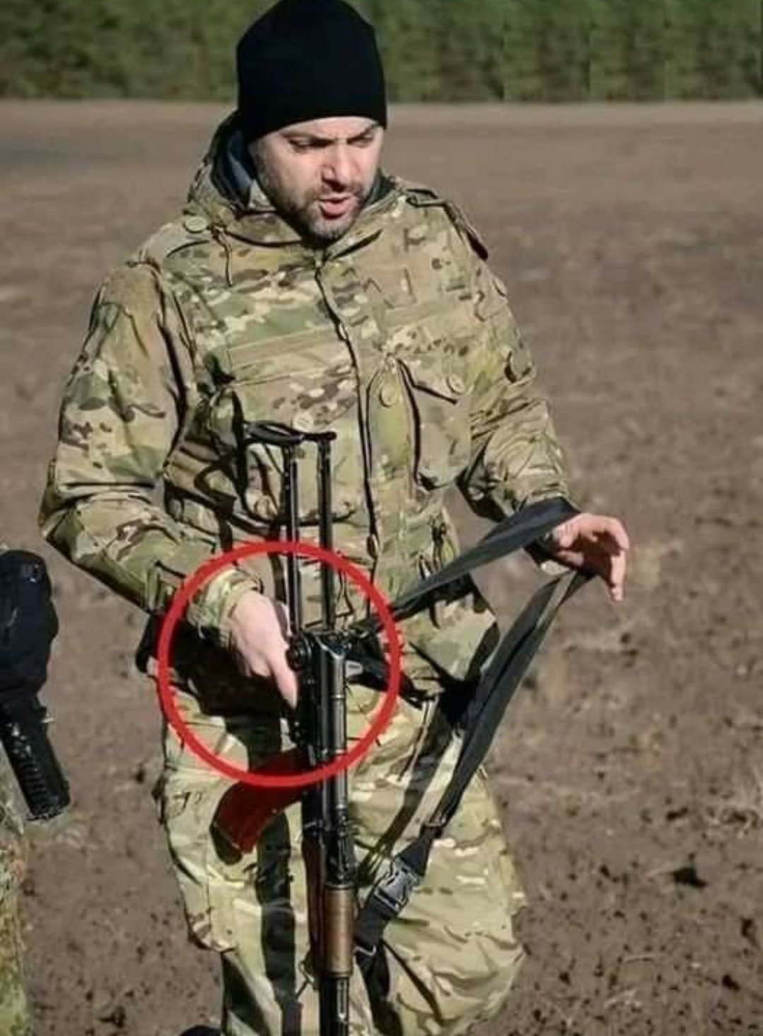 Арестович в военной форме