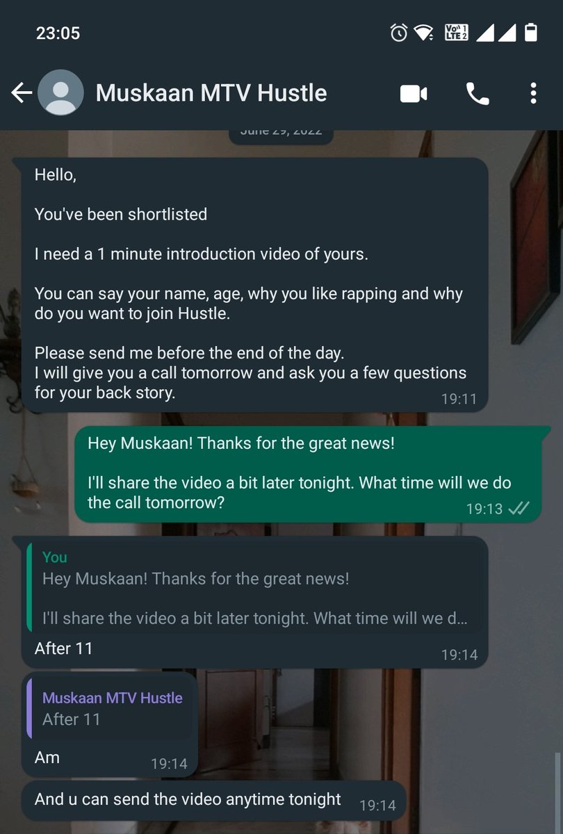 RoverWrites's tweet photo. @mtvhustle @Its_Badshah But there was no comm. You were still taking entries so I thought that the process is delayed. But last week I saw that the show is going live on September 3. Muskaan is no longer replying me. She is not answering my calls. Can you please explain this?
2/3 https://t.co/3GBO0UIDfz