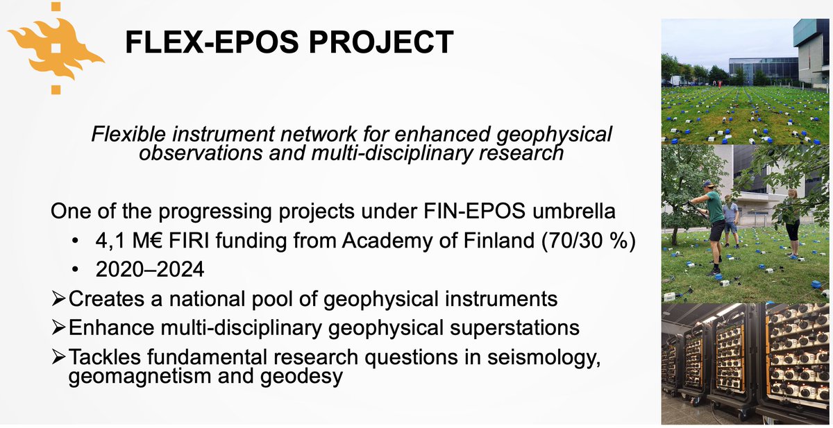PHaapanala's tweet photo. Exited that we are gathered to Kumpula Campus to share and hear about recent activities, exchange with colleagues, and seek for opportunities for scientific collaboration within the @aka_firi FLEX-EPOS project. #FIN_EPOS @KumpulaScience @GeoHelsinkiUni @Seismofin https://t.co/JOHKxRek3u