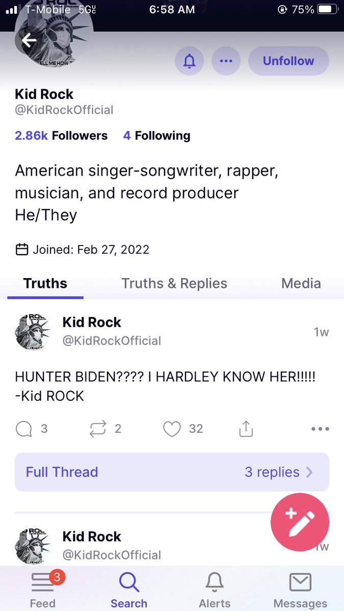 CMBusto1's tweet photo. (Kid Rock cont) https://t.co/8PhsAukvgo